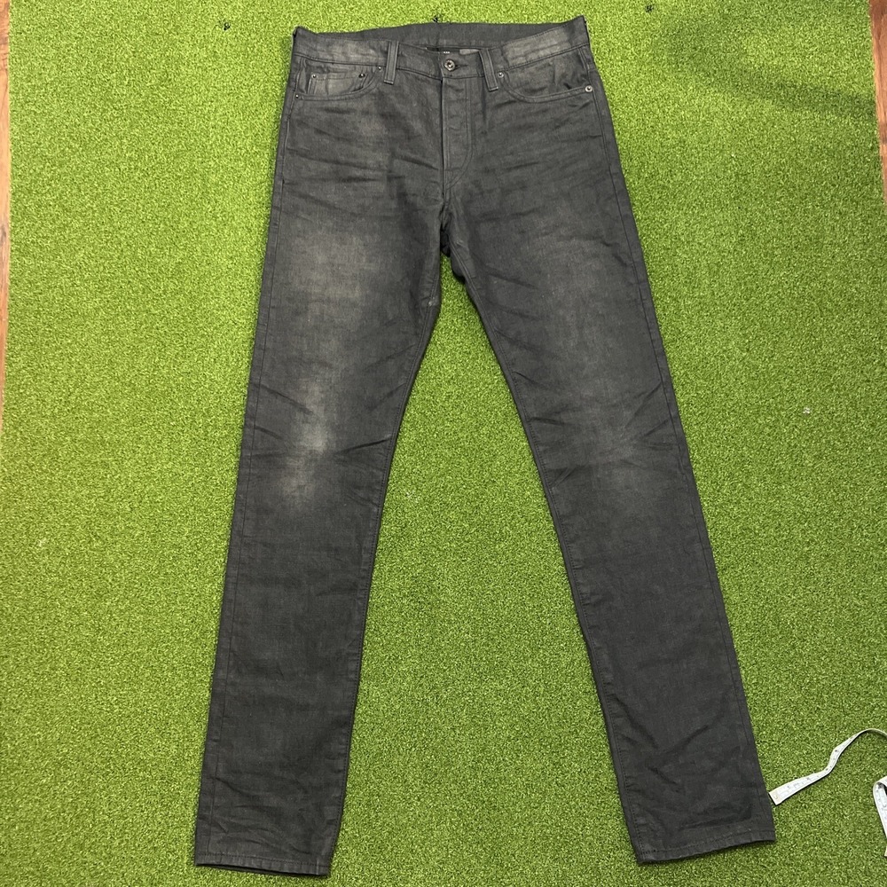 John Elliott Co Handmade In Los Angeles Men's Jeans Black Size 29 Selvedge Denim